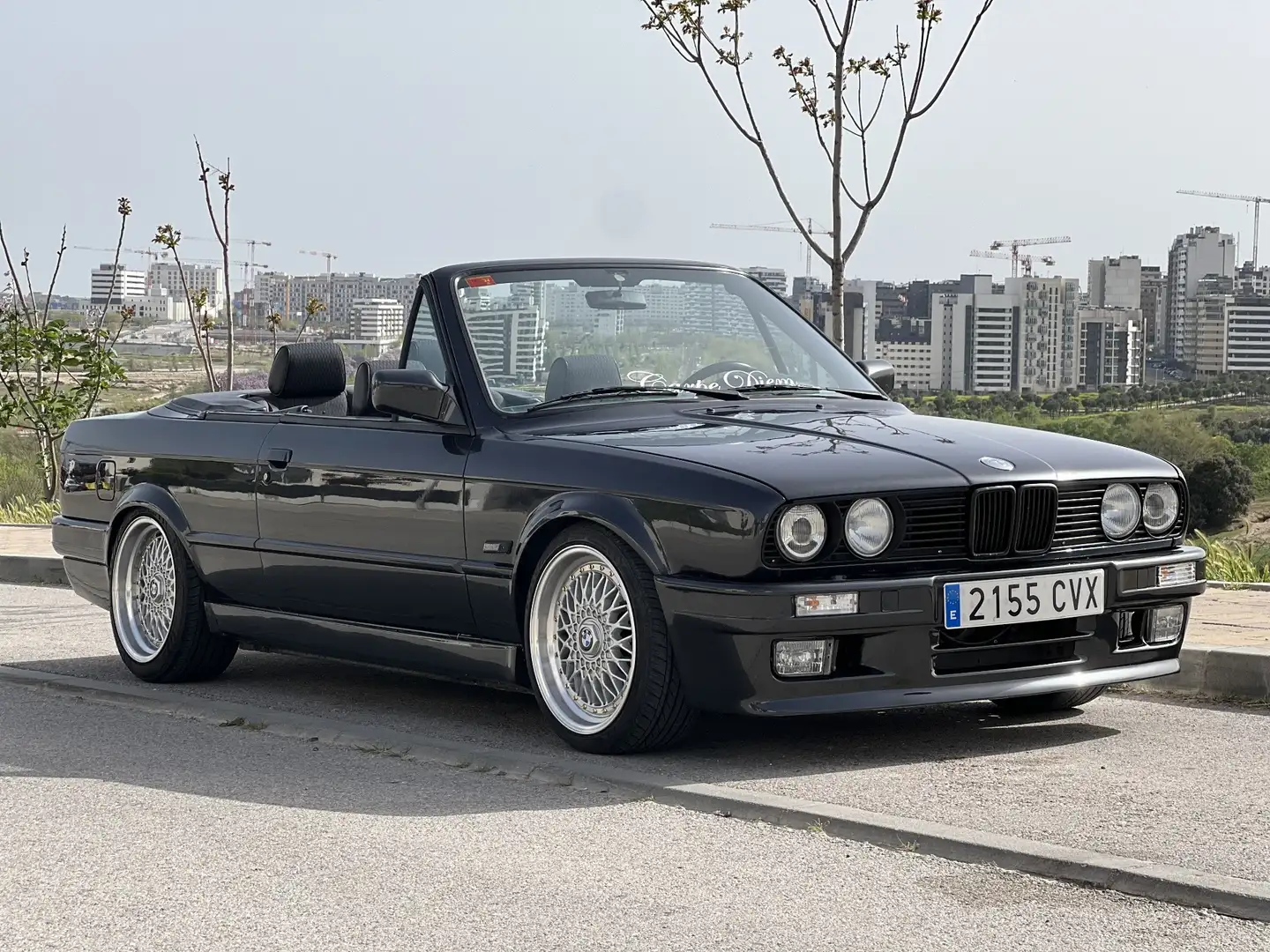 BMW 325 325i cabrio Czarny - 1