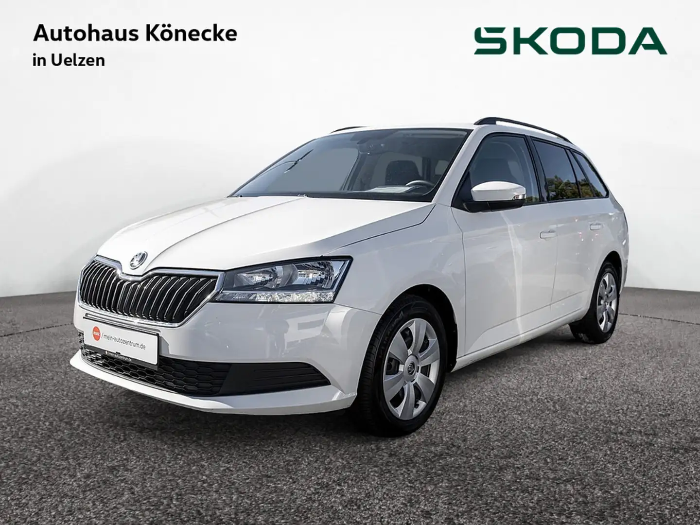 Skoda Fabia Combi 1.0 MPI Ambition GRA MFL DAB+ SMA Weiß - 1