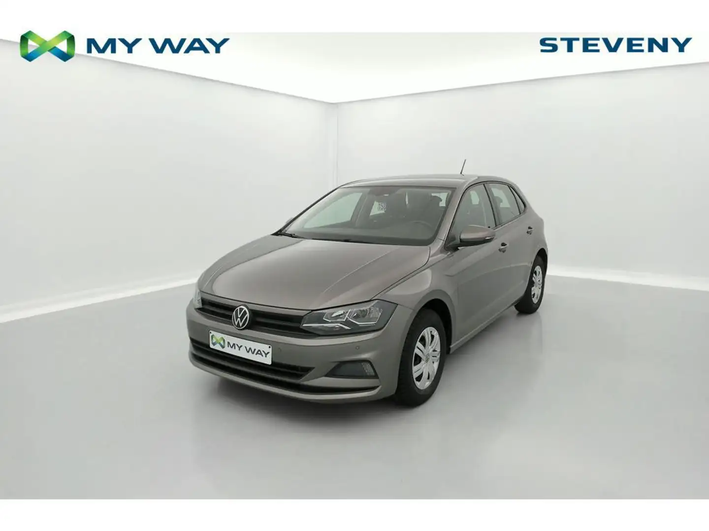 Volkswagen Polo Polo Trendline 1.0 OPF 70 kW (95 ch) 5 vitesses manuel Gris - 1