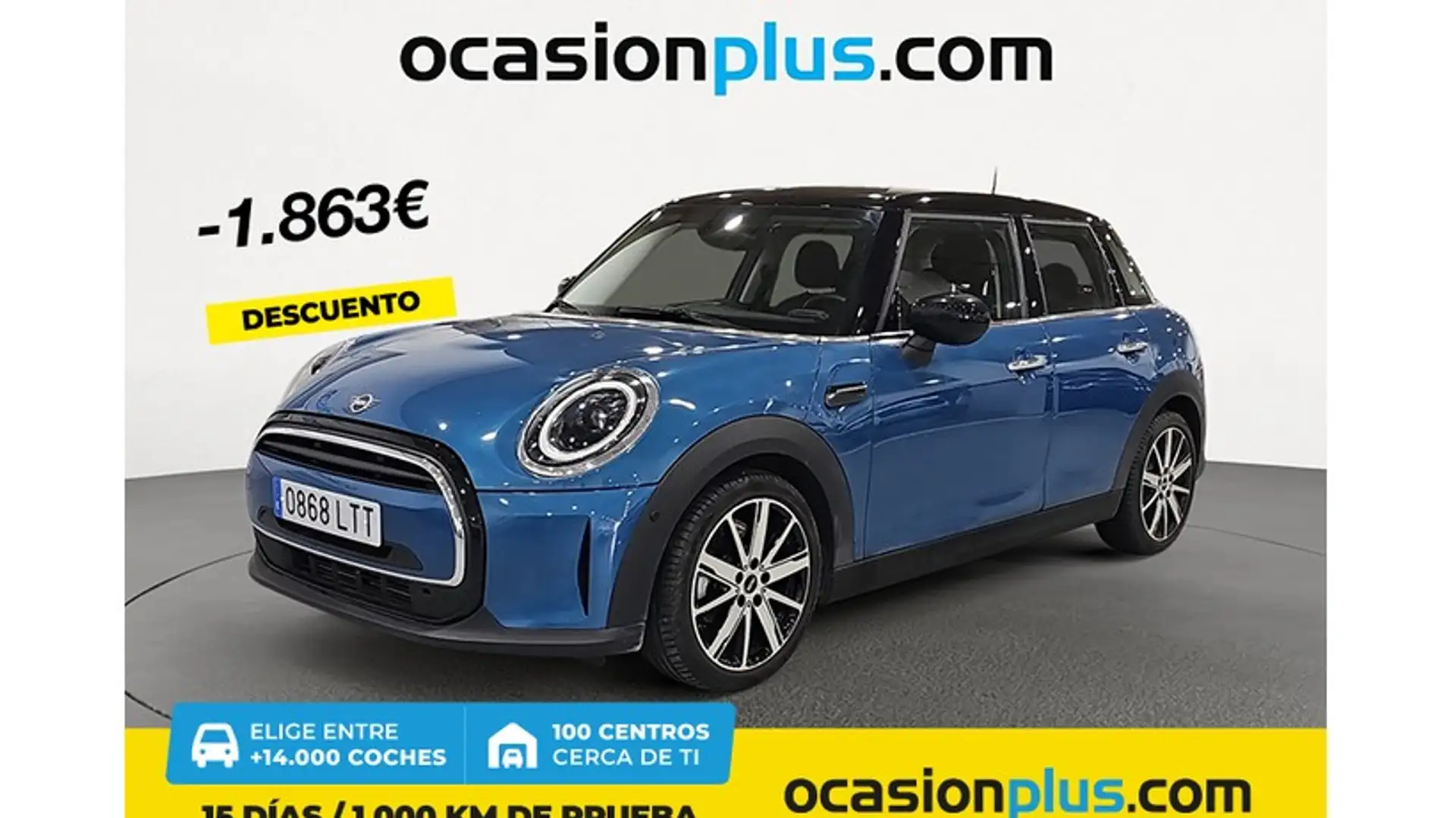 MINI Cooper Aut. Azul - 1