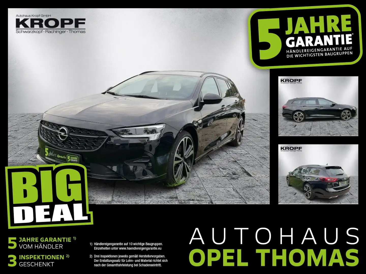 Opel Insignia B ST 2.0 CDTI  Ultimate Alcantara ACC Noir - 1
