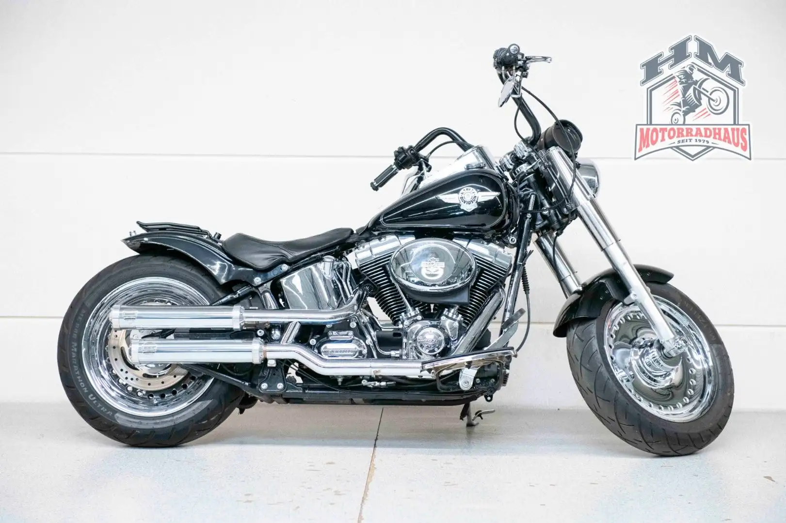 Harley-Davidson Fat Boy 103 *5HD* Zwart - 1