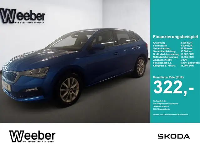 Skoda Scala Ambition *NAVI*16 LM*PDC*LED*APP CONNECT*