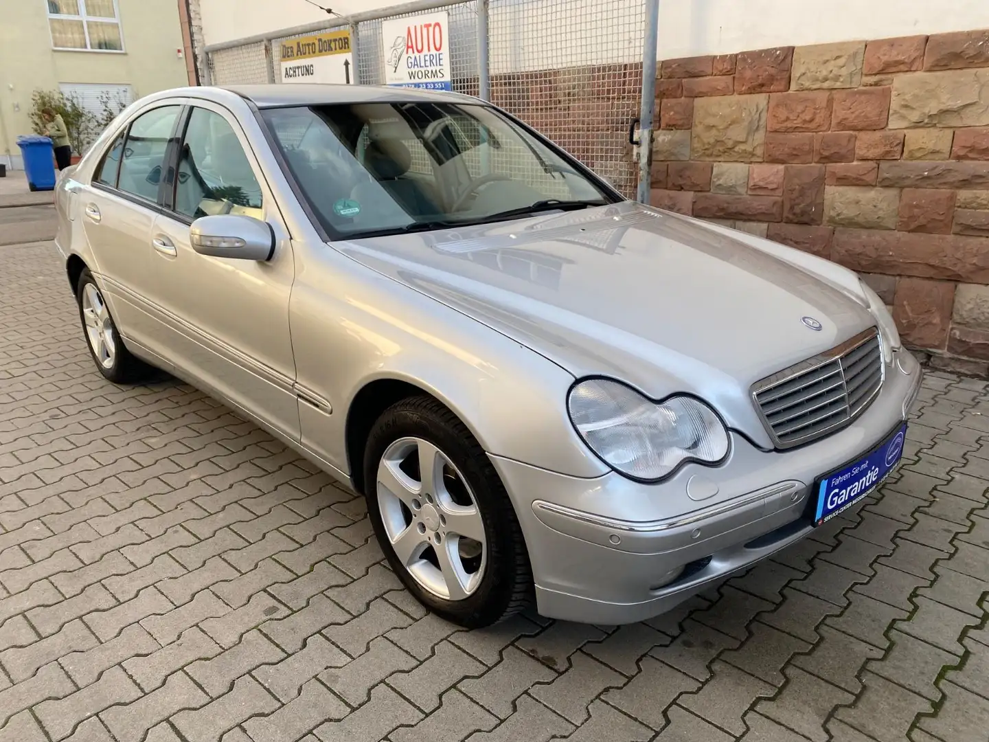 Mercedes-Benz C 200 Automatik Kompressor Elegance Argent - 1