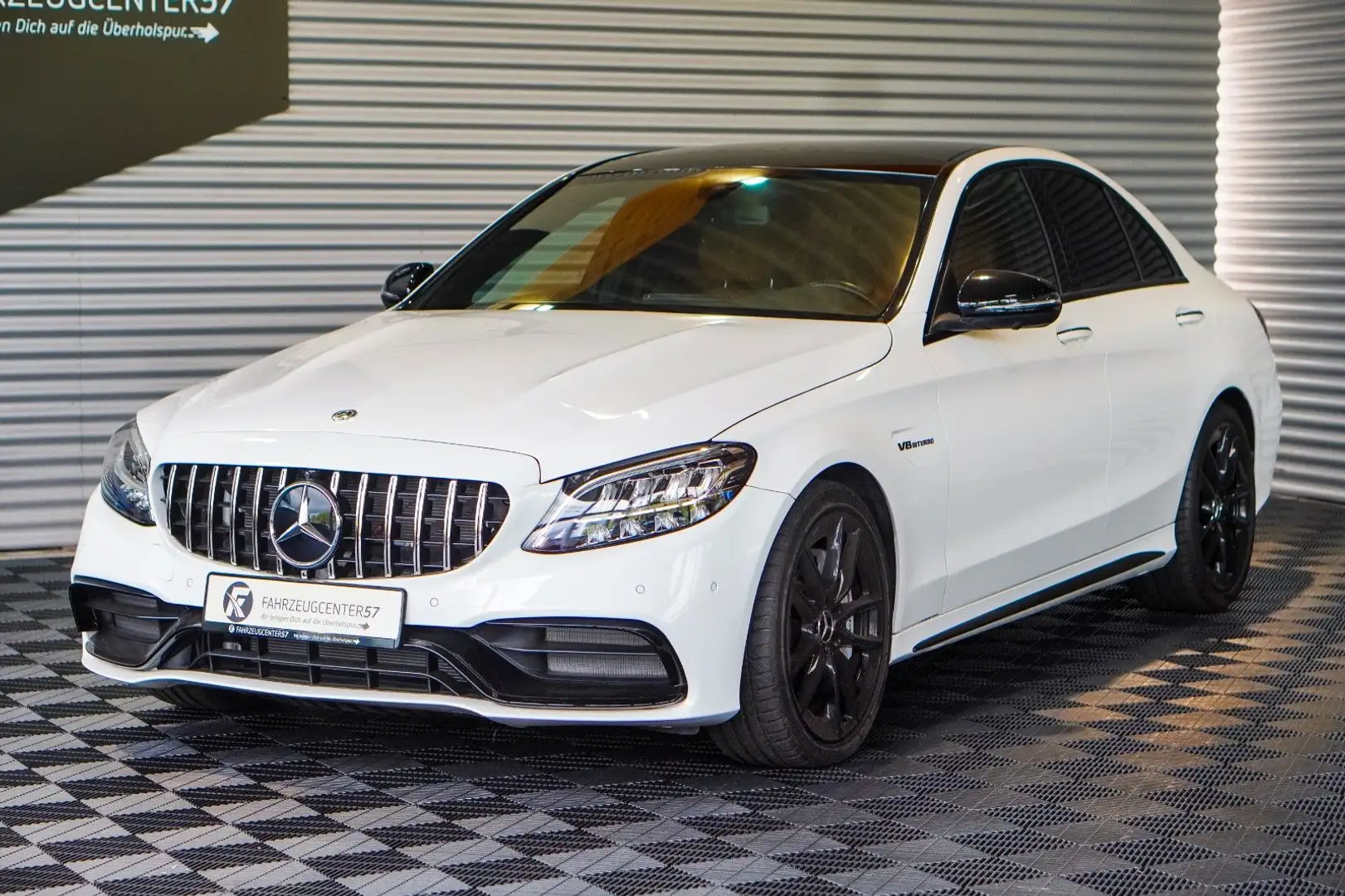 Mercedes-Benz C 43 AMG C43 AMG 4MATIC/360°/CARPLAY/LED/BURMESTER Blanc - 1