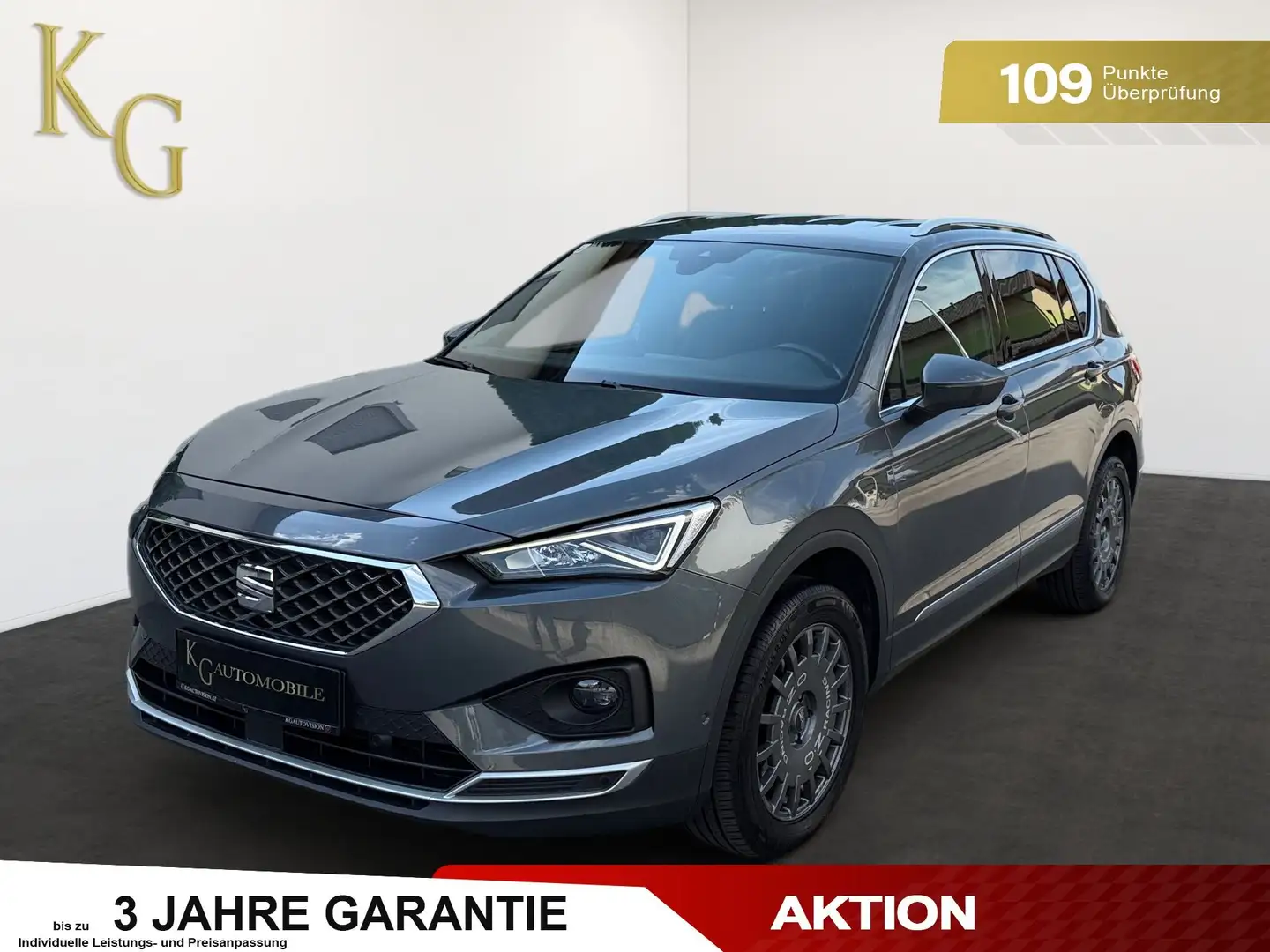 SEAT Tarraco 2,0 TDI Xcellence DSG 4Drive ab ca. 269€ monatlich Grau - 1