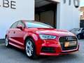 Audi A3 S-LINE PHARES LED CUIR GPS CAPTEURS SIEGES CHAUFF. Rouge - thumbnail 5