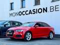 Audi A3 S-LINE PHARES LED CUIR GPS CAPTEURS SIEGES CHAUFF. Rouge - thumbnail 1