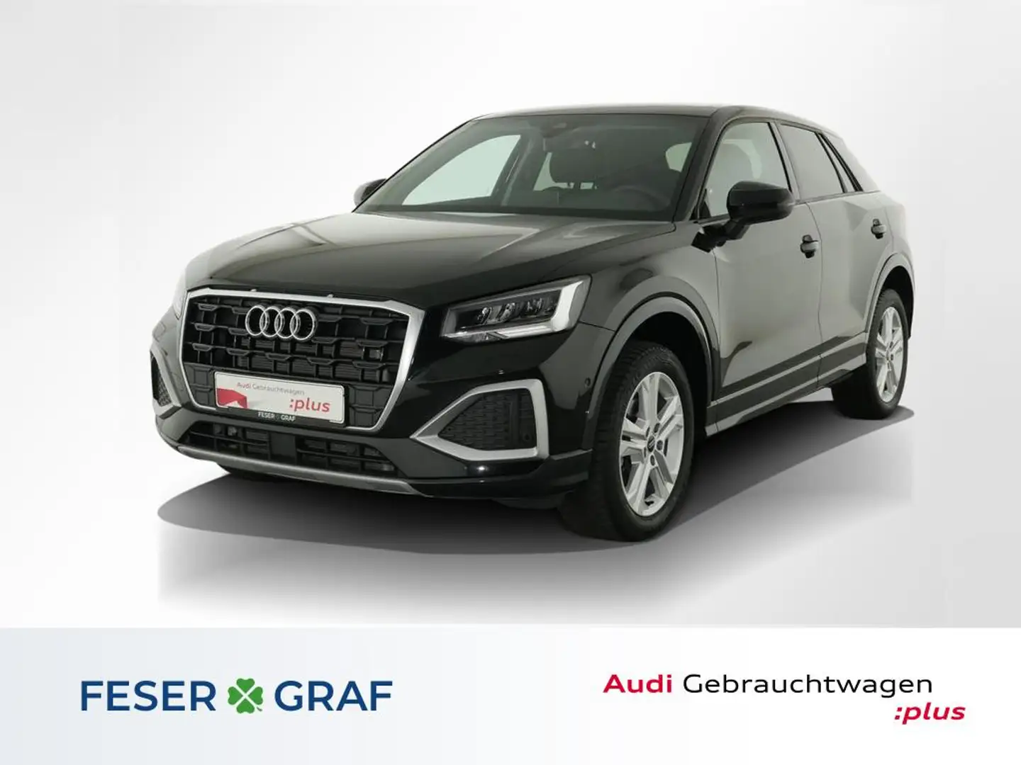 Audi Q2 Advanced 35TFSI S tronic Panorama Parkassist Schwarz - 1