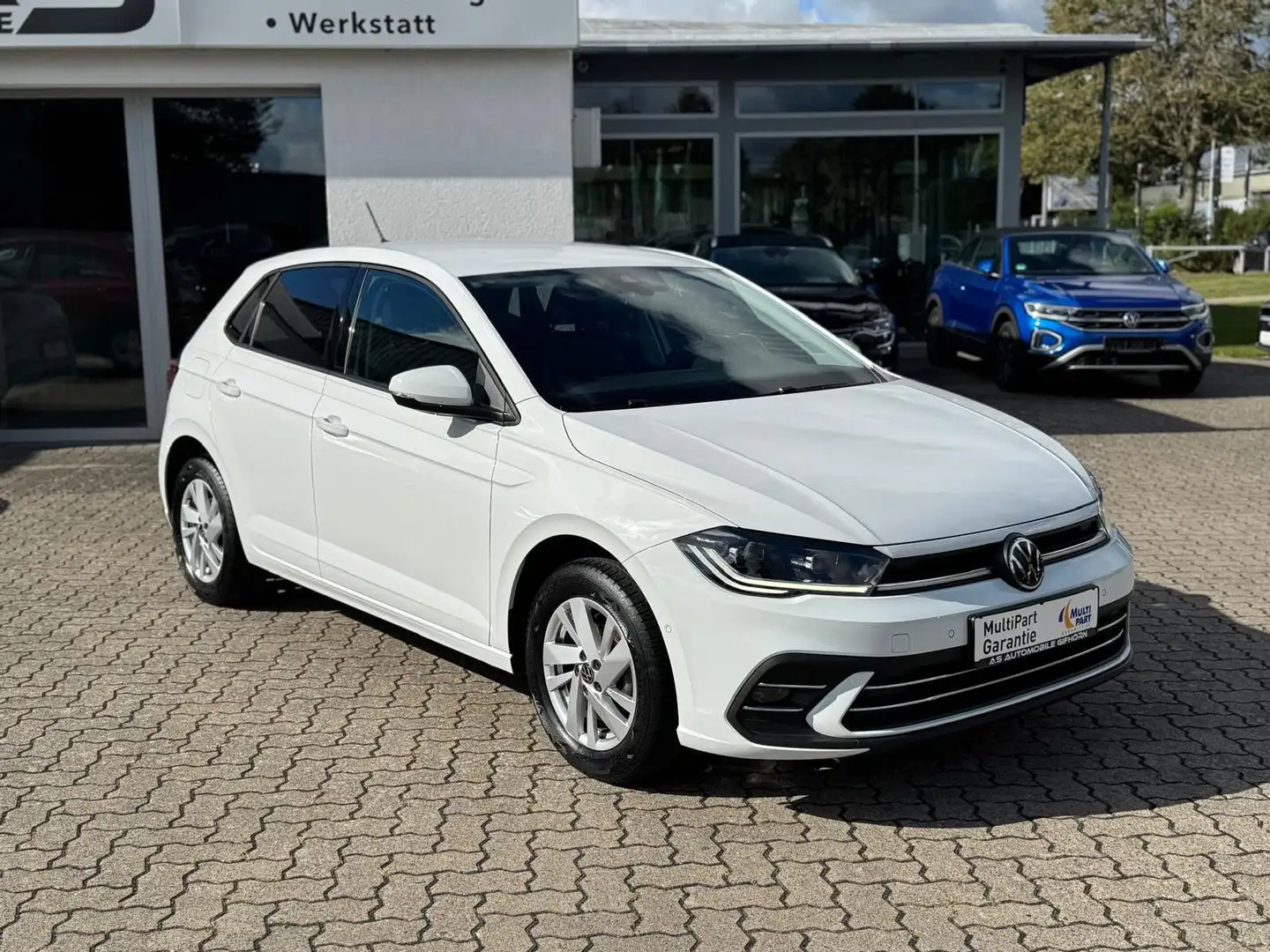 Volkswagen Polo VI 1.0 TGI Style IQ.Light Matrix R.Kamera Weiß - 1