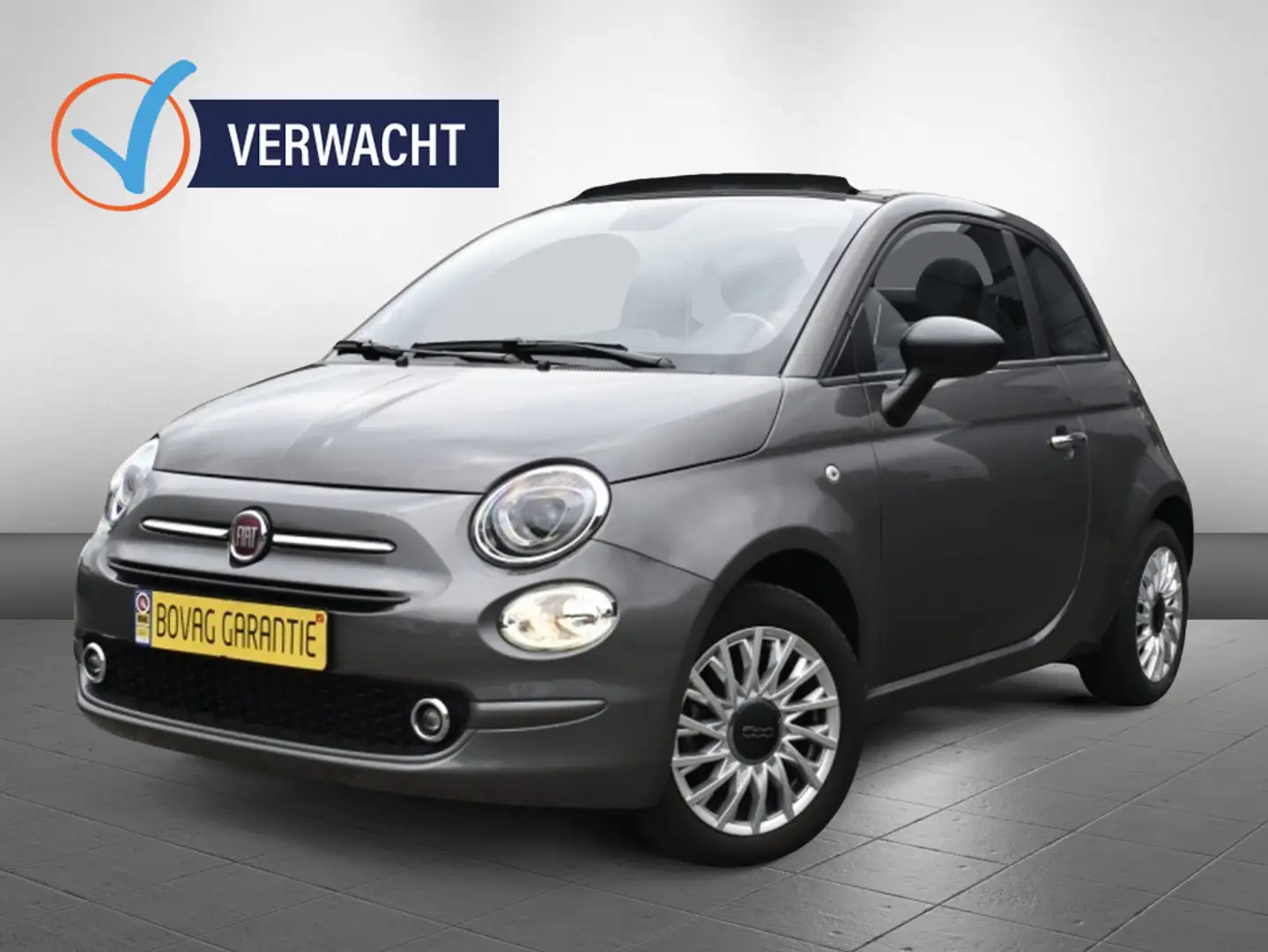Fiat 500 Cabrio 500C 1.0 Mild Hybrid Basis (EURO 6d) Grau - 1