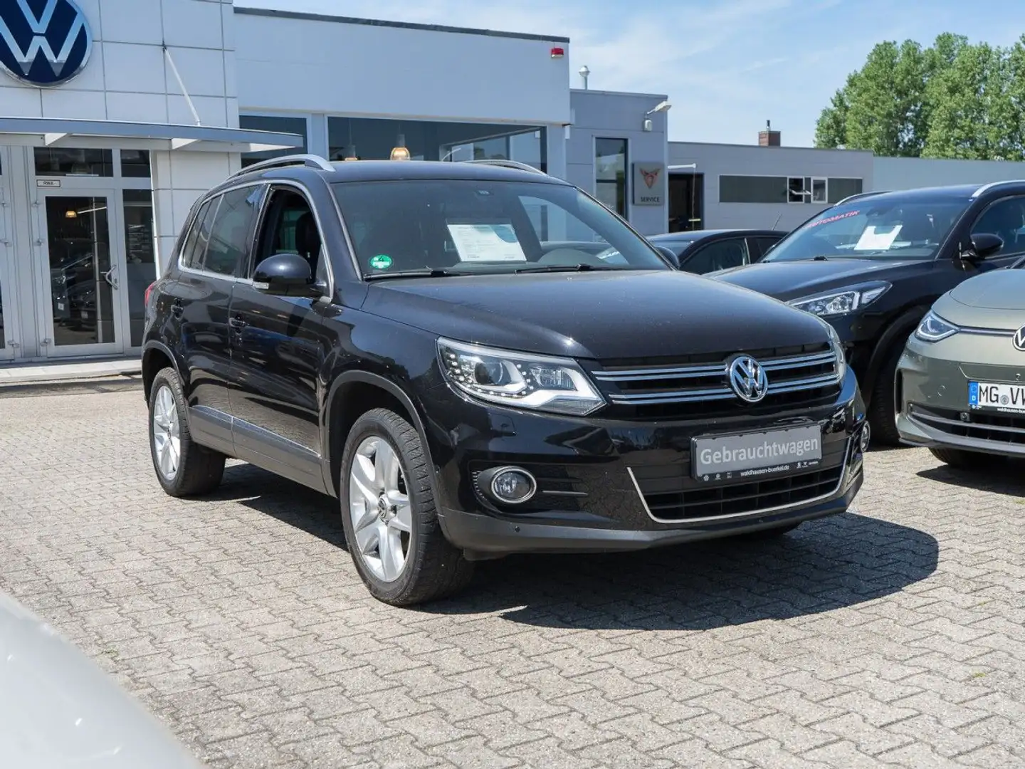 Volkswagen Tiguan 2.0 TSI Sport&Style 4Motion+Leder REDUZIE Schwarz - 2