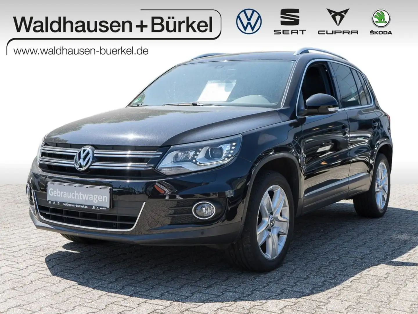 Volkswagen Tiguan 2.0 TSI Sport&Style 4Motion+Leder REDUZIE Schwarz - 1
