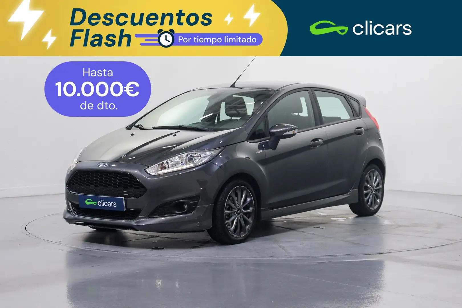 Ford Fiesta 1.0 EcoBoost ST-Line Gris - 1