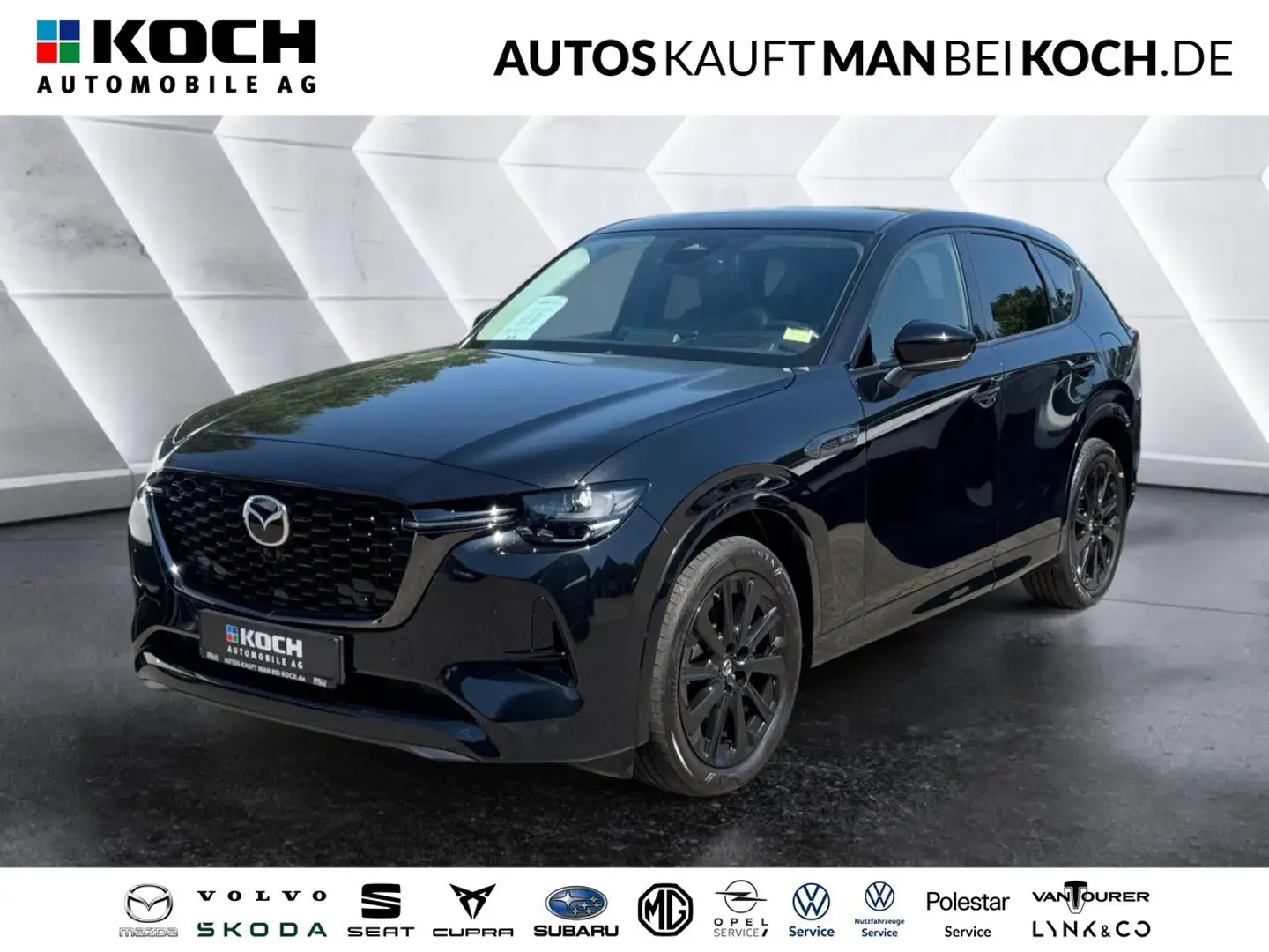 Mazda CX-60 e-SKY-D 200 HOMURA BOSE CON-P 360 Bluetooth Zwart - 1