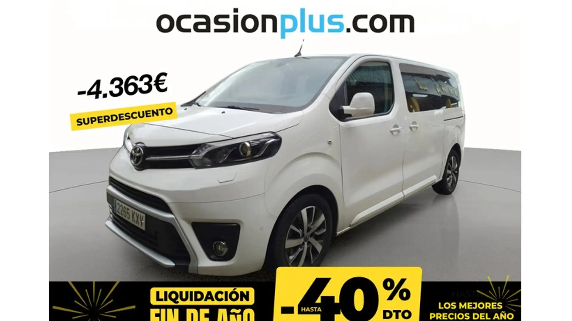 Toyota Proace Family L2 2.0D 8pl. Advance+Pack Plus Aut. 180 Blanc - 1