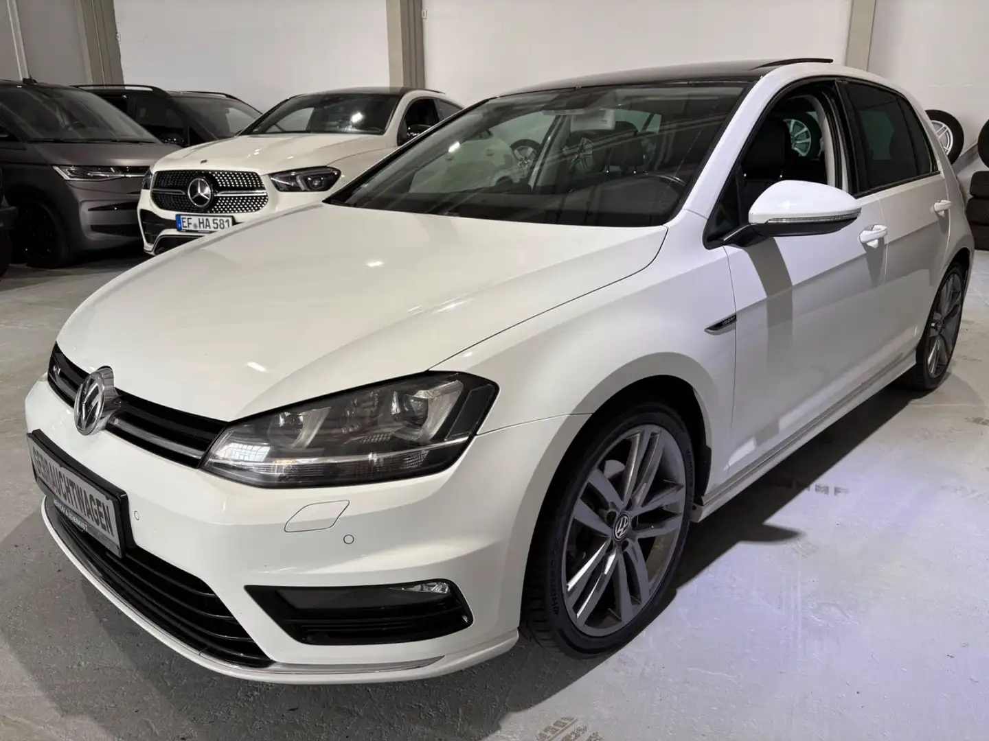 Volkswagen Golf VII 1.6 TDI R-Line*Panodach*Navi*Xenon* Blanc - 1