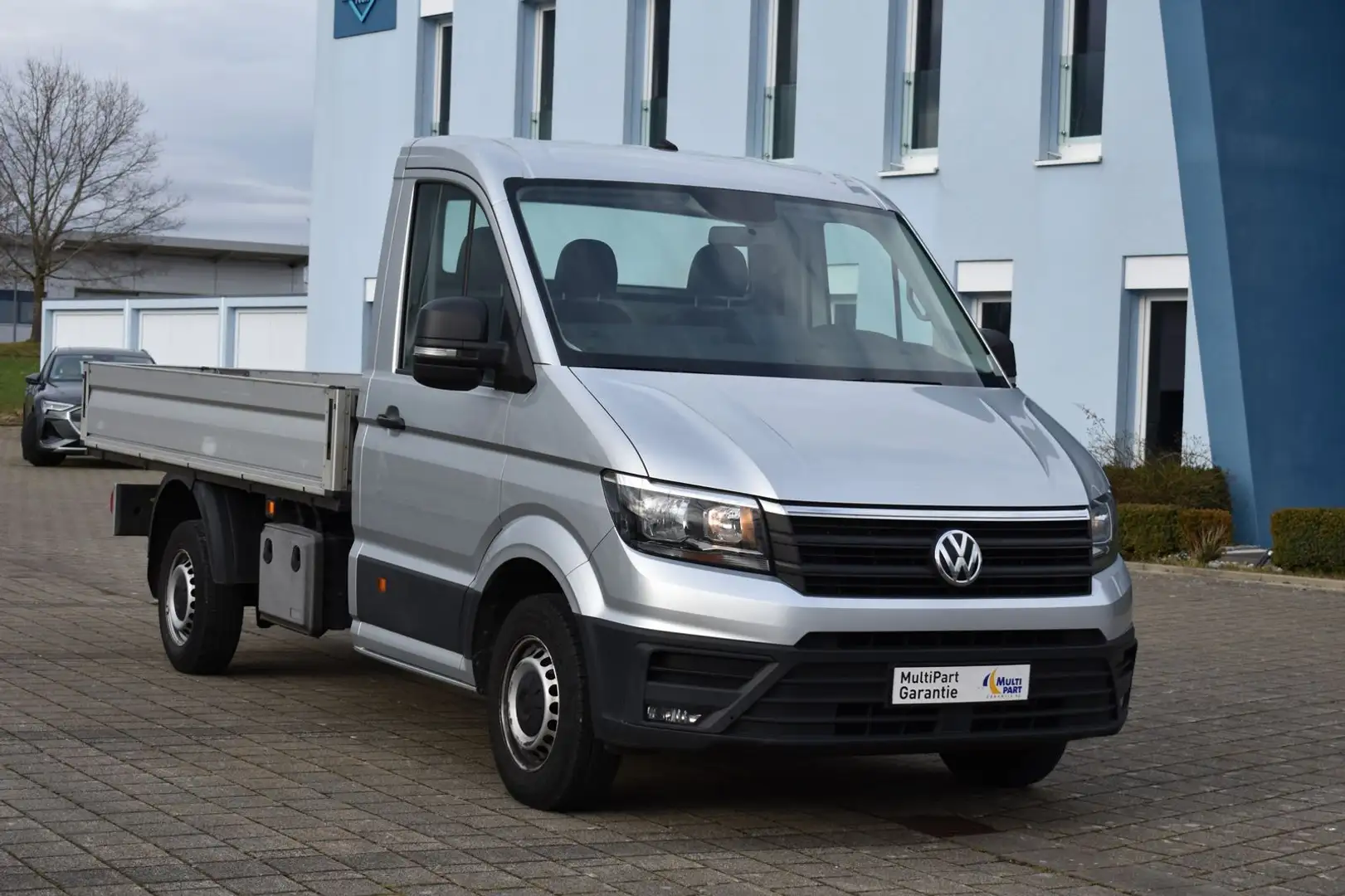 Volkswagen Crafter Pritsche*mittellang*AHK*Autom*Navi*ACC Silber - 2