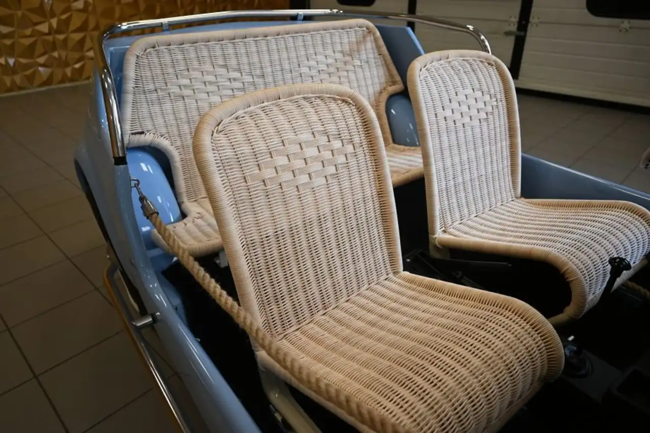 Fiat 500 F110 SPIAGGINA TOTALMENTE RESTAURATA TARGHE ORIGINALI OMOLOGATA SPIDER A LIBRETTO TUTTA NUOVA TUTTO DIMOSTRABILE UNICA!!!, foto 10