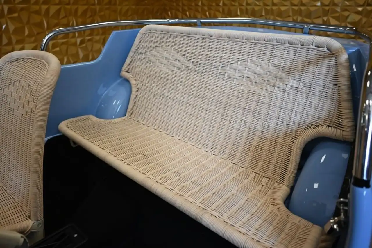 Fiat 500 F110 SPIAGGINA TOTALMENTE RESTAURATA TARGHE ORIGINALI OMOLOGATA SPIDER A LIBRETTO TUTTA NUOVA TUTTO DIMOSTRABILE UNICA!!!, foto 11