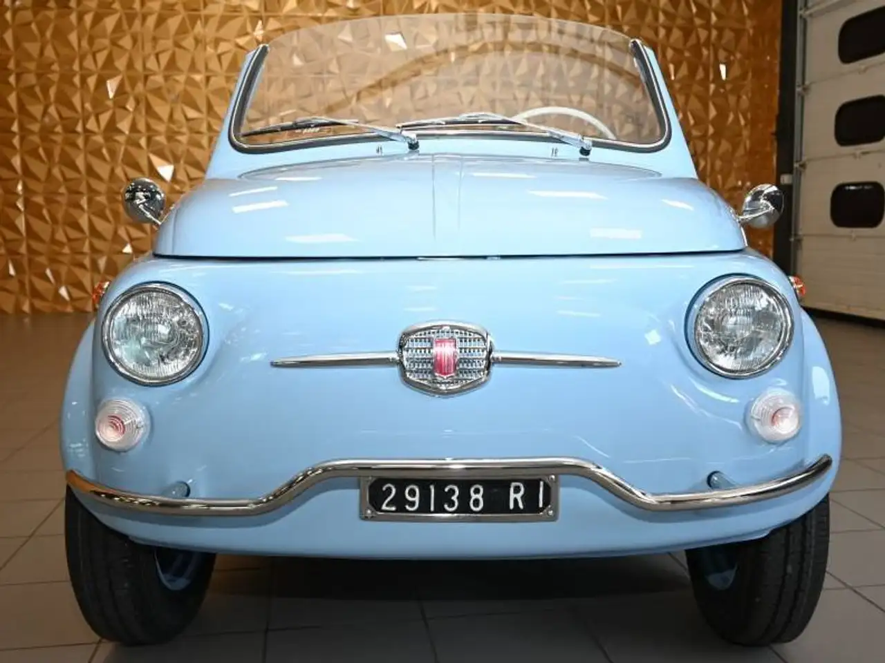 Fiat 500 F110 SPIAGGINA TOTALMENTE RESTAURATA TARGHE ORIGINALI OMOLOGATA SPIDER A LIBRETTO TUTTA NUOVA TUTTO DIMOSTRABILE UNICA!!!, foto 5