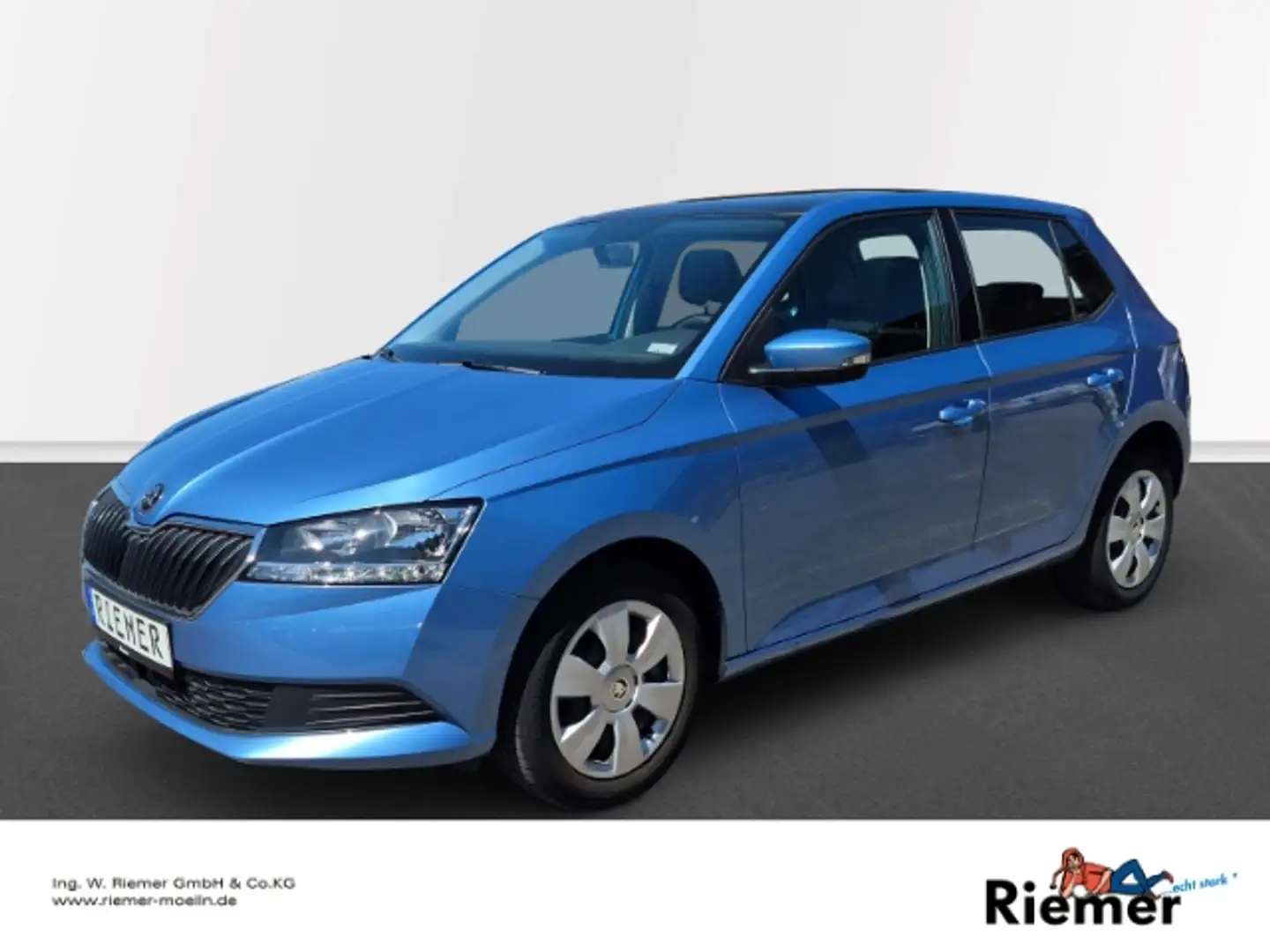 Skoda Fabia 1.0 Ambition Panorama SmartLink Klima Tempomat Bleu - 1
