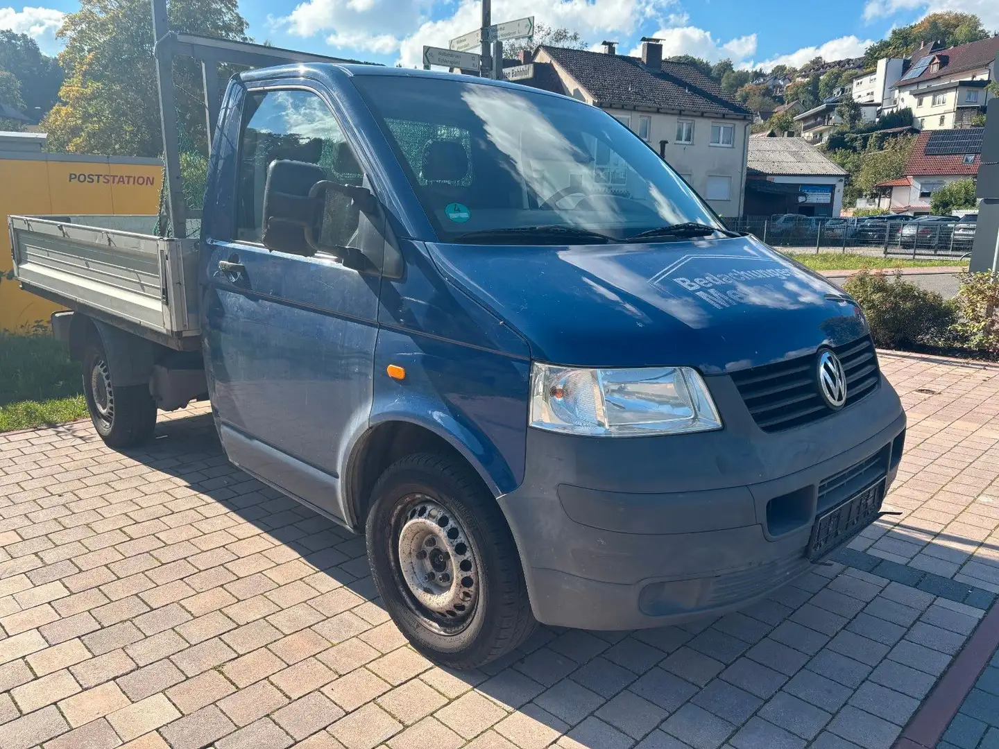 Volkswagen T5 Transporter Pritsche Pritsche Blau - 2