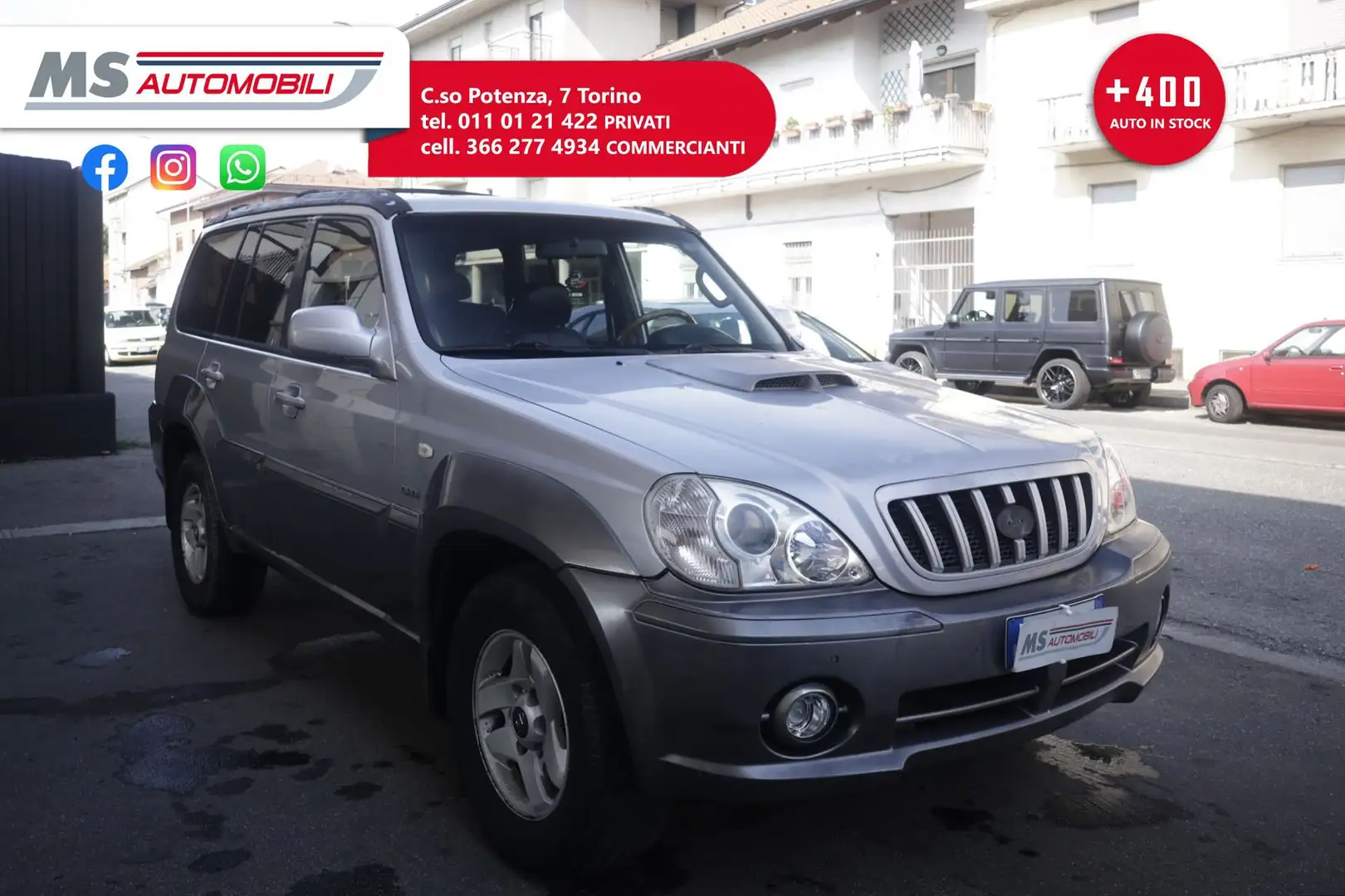 Hyundai Terracan Hyundai Terracan 2.9 CRDi cat Premium Problemi Mo Gris - 1