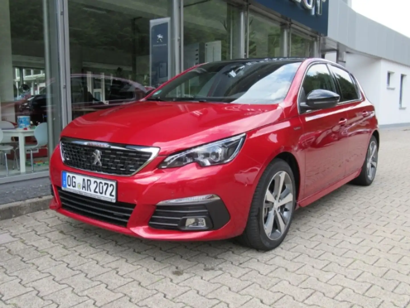 Peugeot 308 GT-Line PureTech 130 Panorama Navi Massagesitze LE Rood - 2