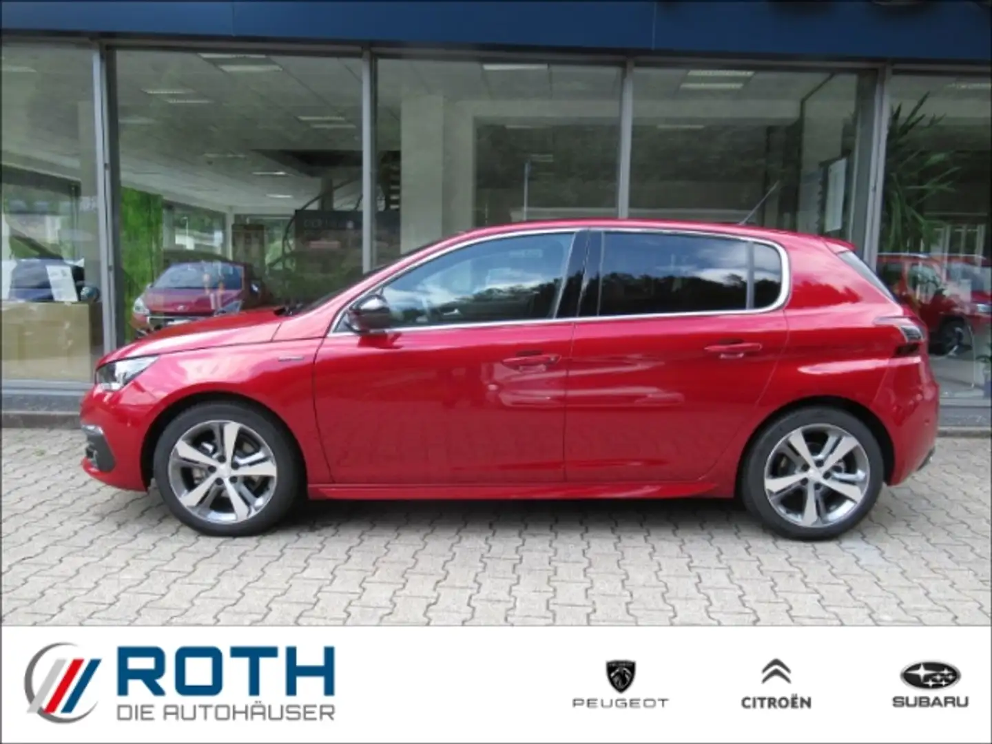 Peugeot 308 GT-Line PureTech 130 Panorama Navi Massagesitze LE Rood - 1