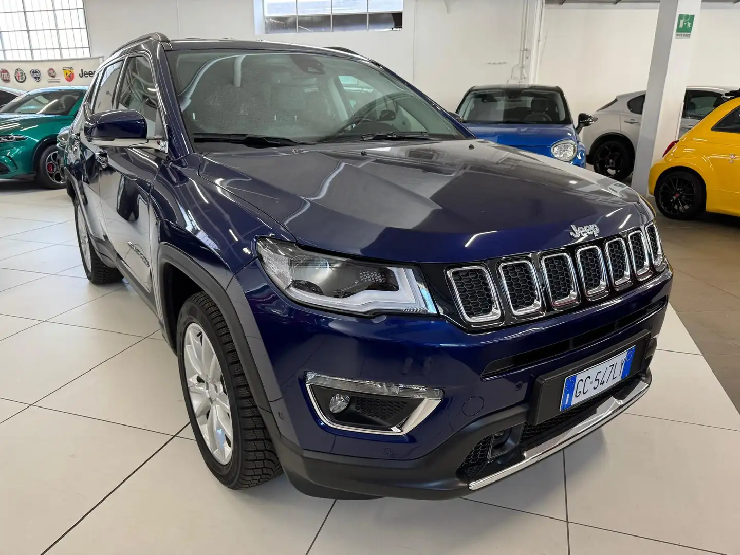 Jeep Compass 1.6 Multijet II Limited Bleu - 1