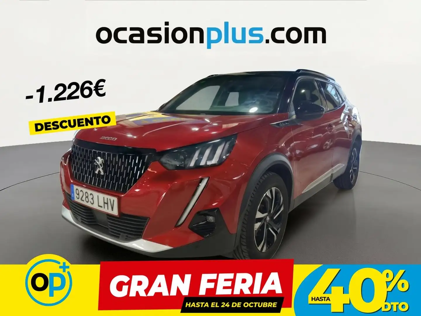 Peugeot 2008 1.2 PureTech S&S GT Line 130 Rojo - 1