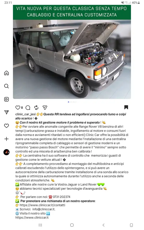 Land Rover Range Rover 5p 3.5i auto, foto 6