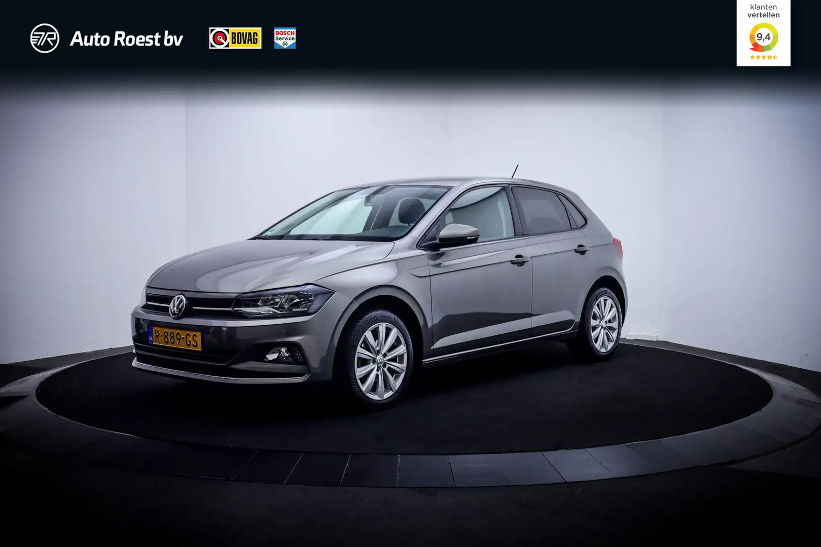 Volkswagen Polo 1.0TSI HIGHLINE STOELVERW | ADAPTIVE CRUISE | PDC Grijs - 1