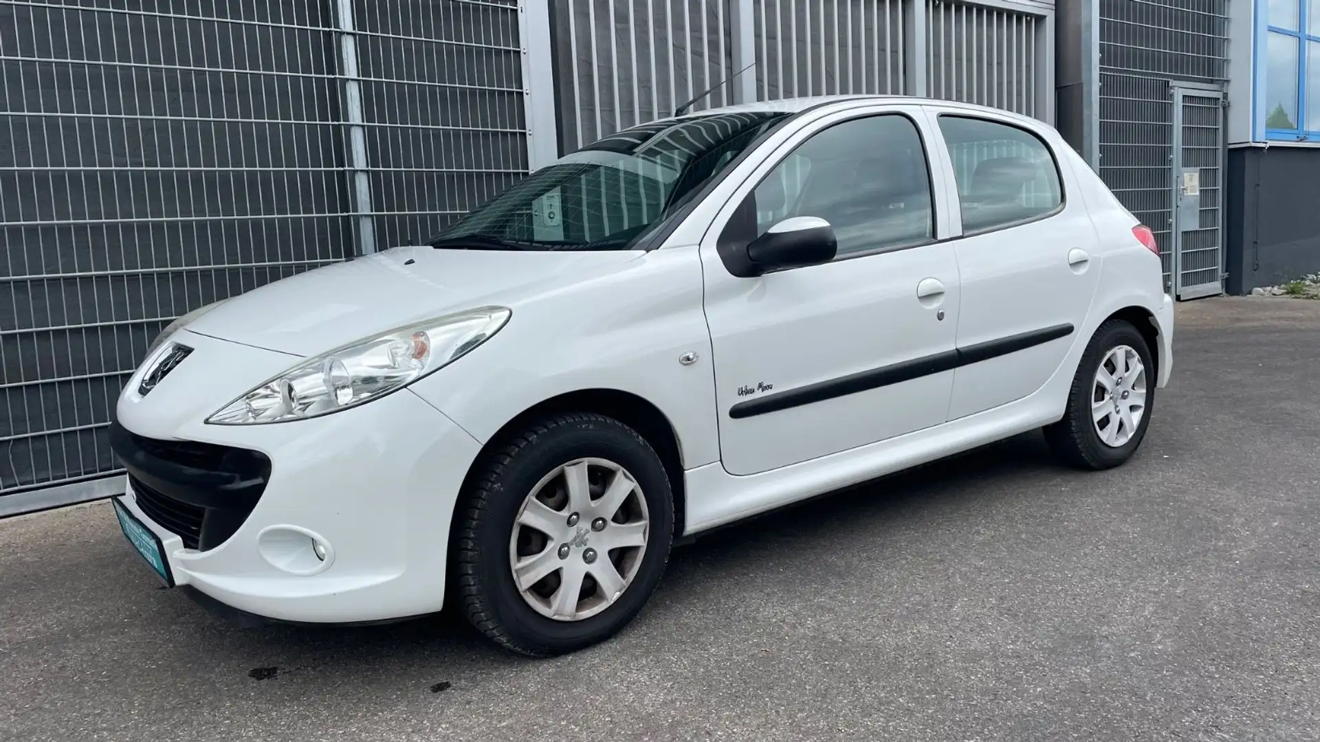 Peugeot 206 1.4 75 Urban-Klima-5 Türig-TÜV-Garantie Blanc - 1