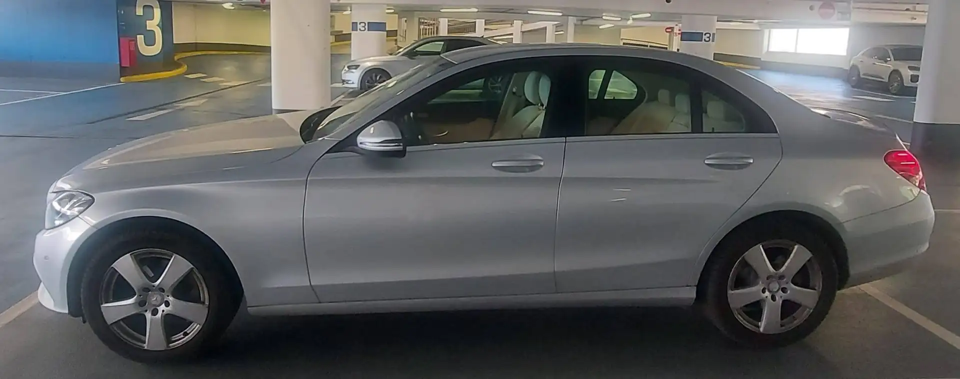 Mercedes-Benz C 180 C 180 d Aut. 7 Gang Silber - 2