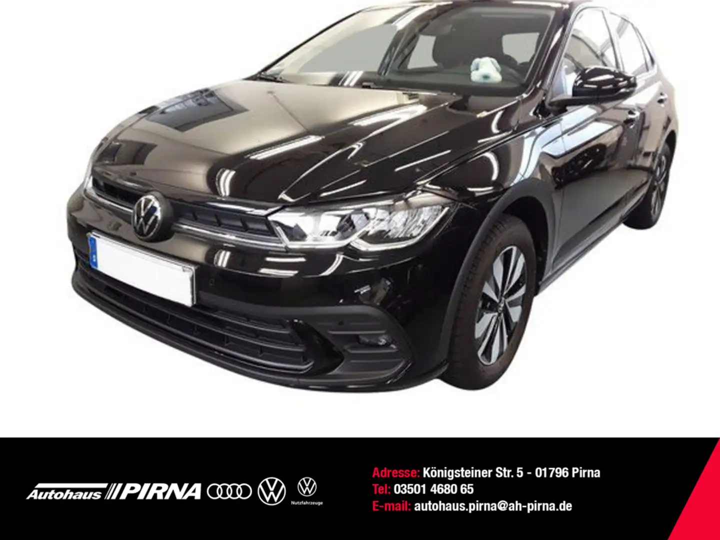 Volkswagen Polo VI 1.0 TSI Goal LED ACC Schwarz - 1