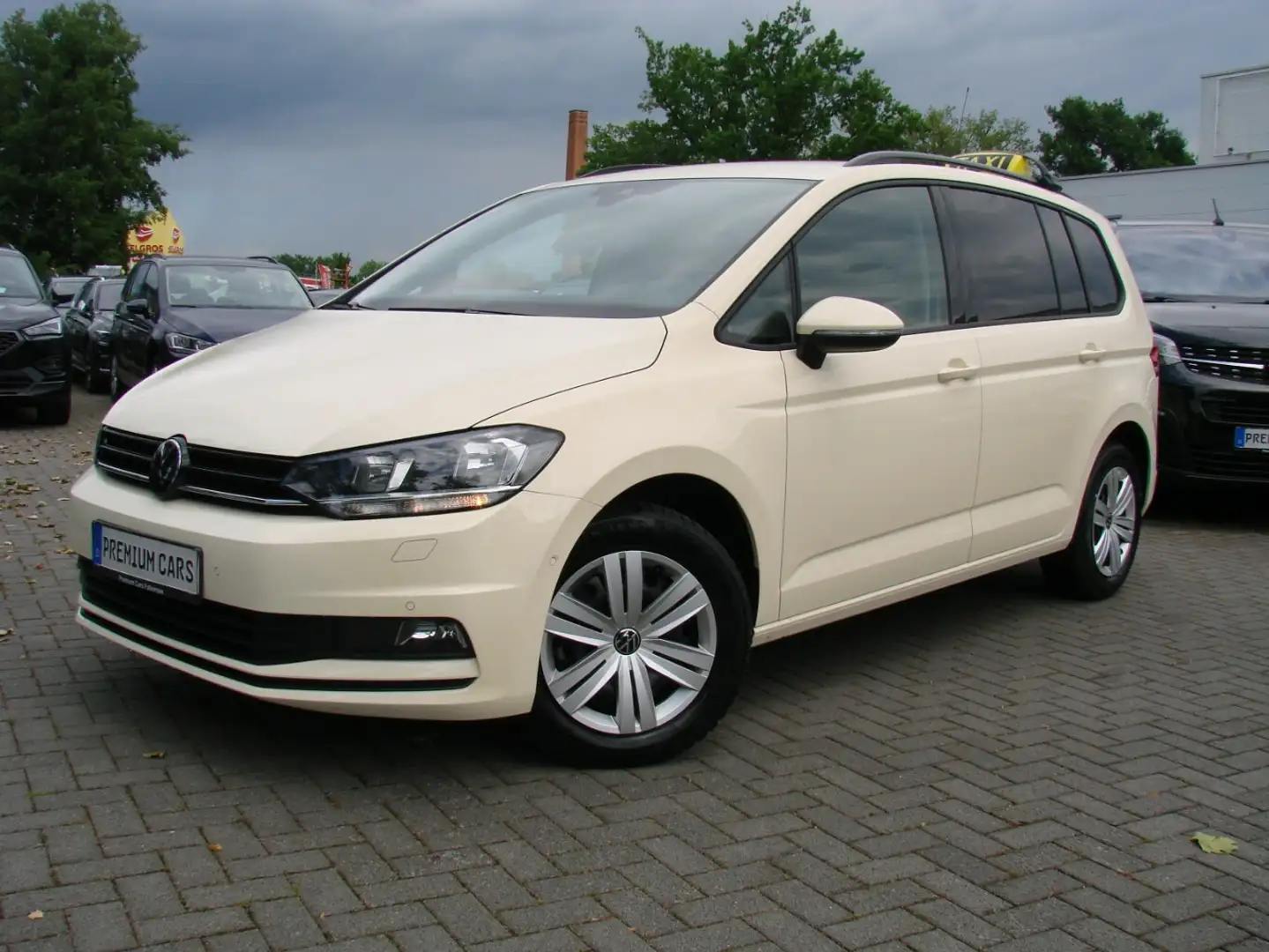 Volkswagen Touran 2.0TDI TAXI 7-Sitzer Leder PDC Gelb - 2