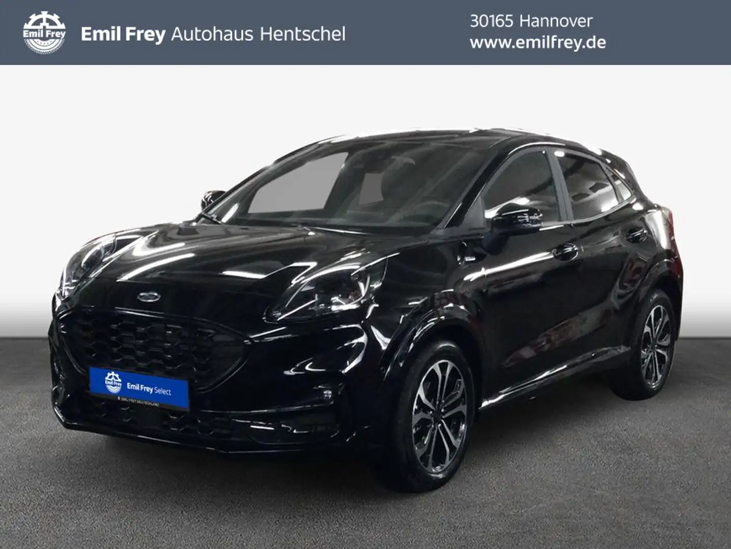 Ford Puma 1.0 EcoBoost Hybrid Aut. ST-LINE X Schwarz - 1