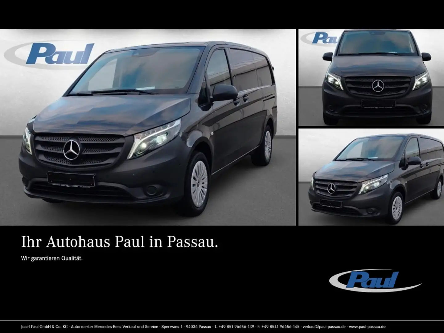 Mercedes-Benz Vito 119 CDI KA 4x4 Kamera+Sthzg+Klima+LED+DAB Grau - 1