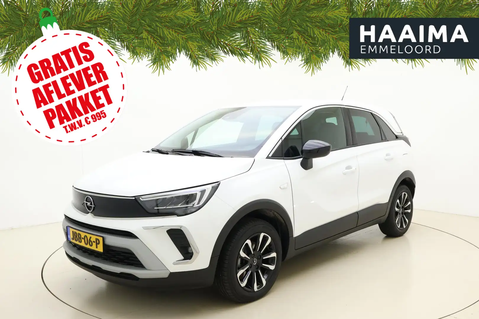 Opel Crossland Elegance 130 pk Automaat | Navigatie | Luxe Stoel Blanc - 1
