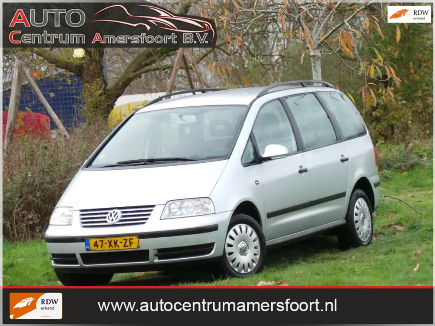 Volkswagen Sharan 2.0 Trendline ( 7-PERSOONS + INRUIL MOGELIJK ) Grijs - 1