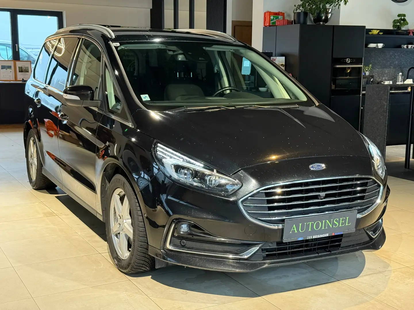 Ford Galaxy 2,0 AUT. 7 Sitze Getriebe ruckelt voll fahrbereit Schwarz - 2