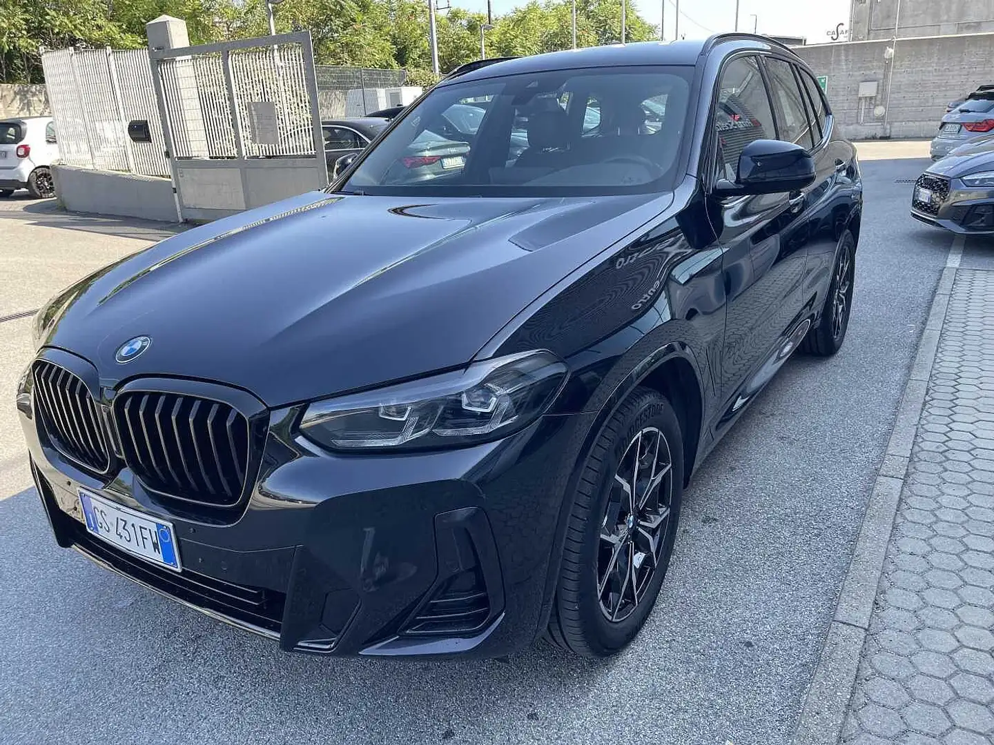 BMW X3 xDrive20d 48V Msport Schwarz - 1