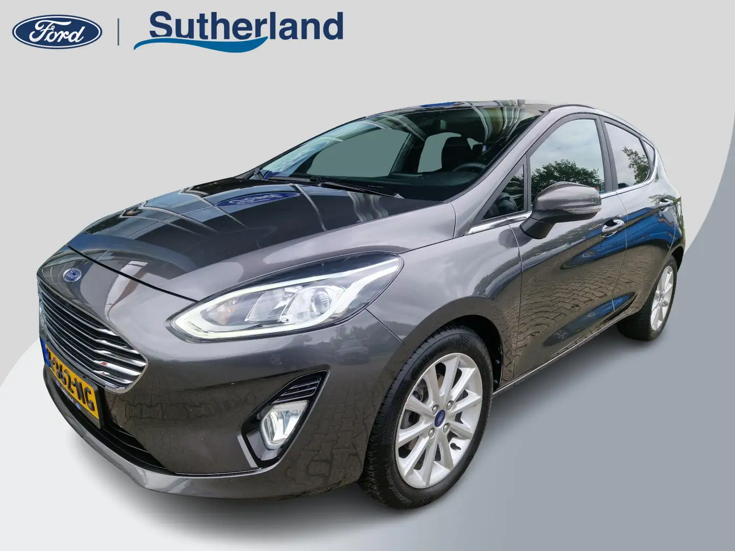 Ford Fiesta 1.0 EcoBoost Titanium X Zeer nette auto! | Navi. | Gris - 1