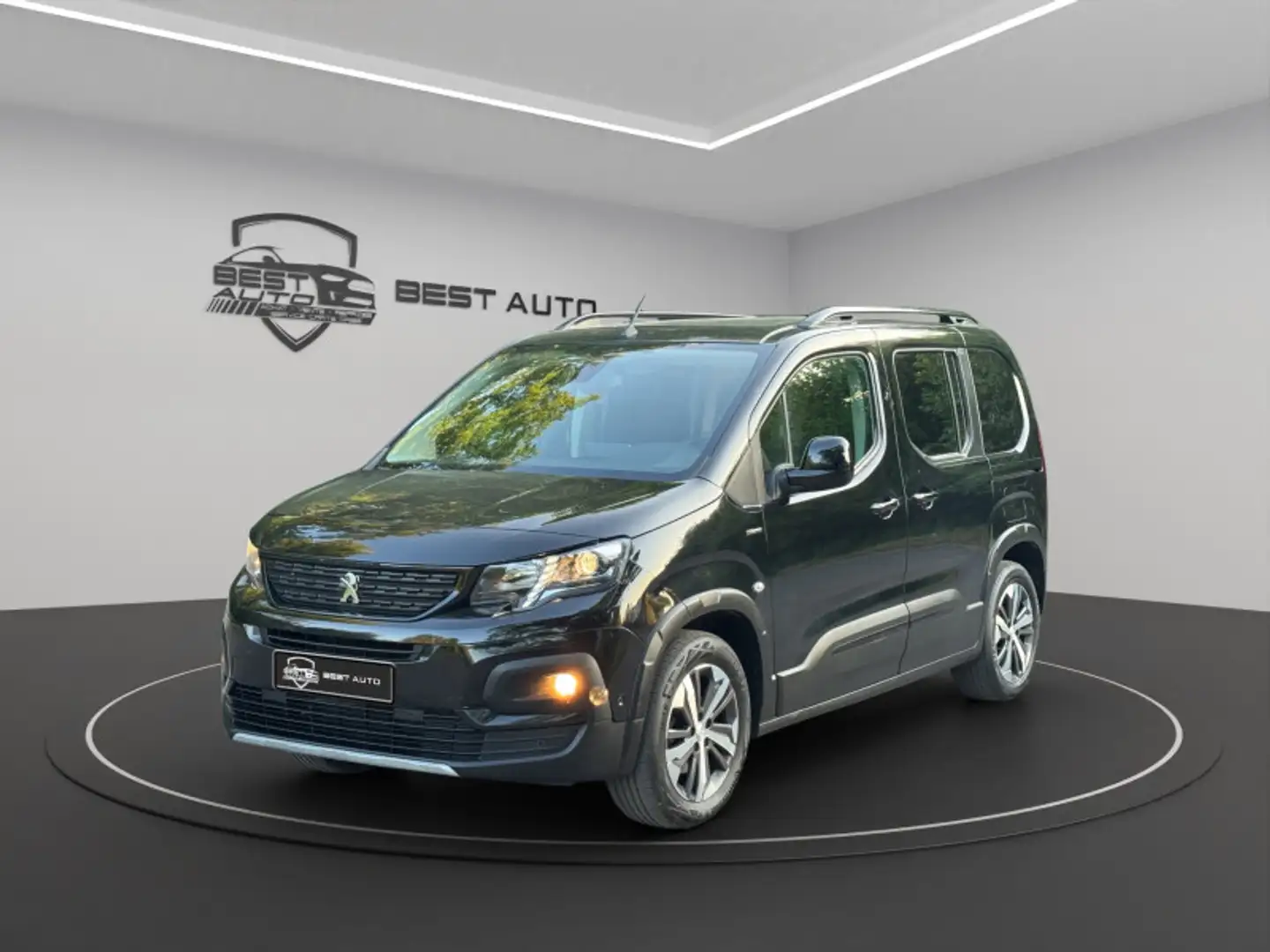 Peugeot Rifter BLUEHDI 130CH S\u0026S STANDARD GT LINE EAT8 Noir - 1