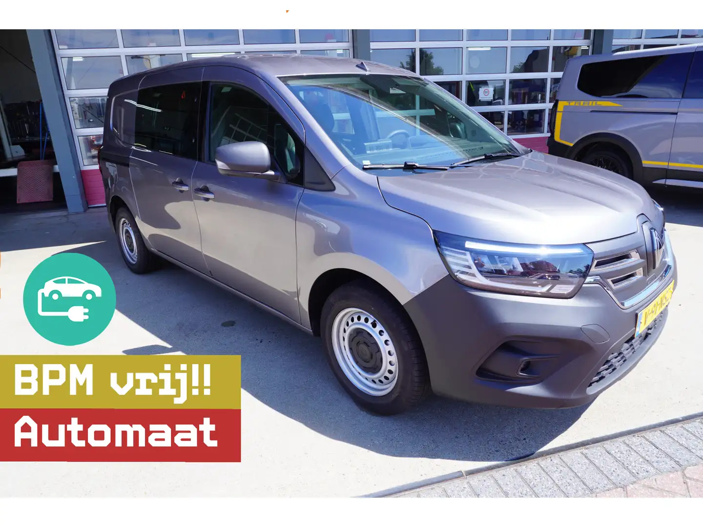 Renault Kangoo E-TECH Advance L2 44 kWh 122PK Automaat Opklapbare Dubbel Grau - 1