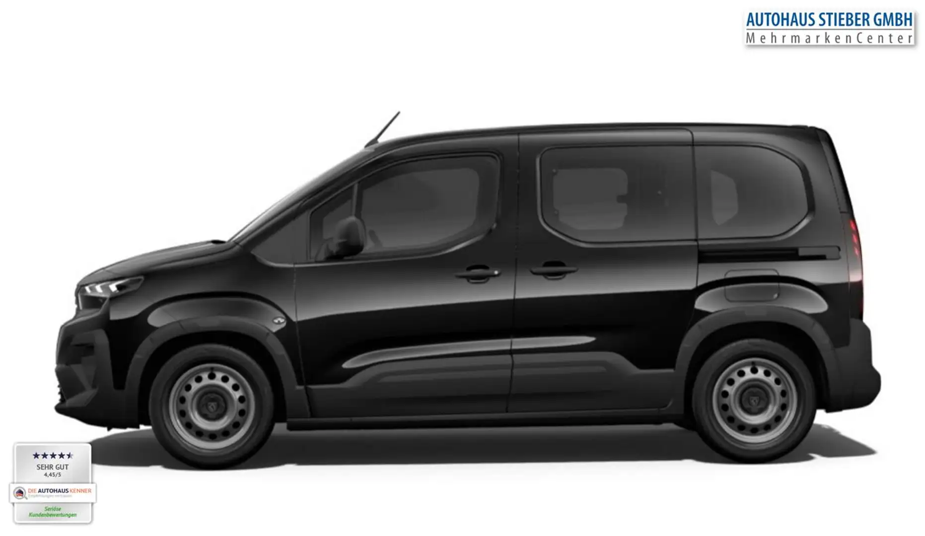 Peugeot Rifter N1 100 Active PDC ComfP 10"DAB CarP Temp 75 kW ... Zwart - 2