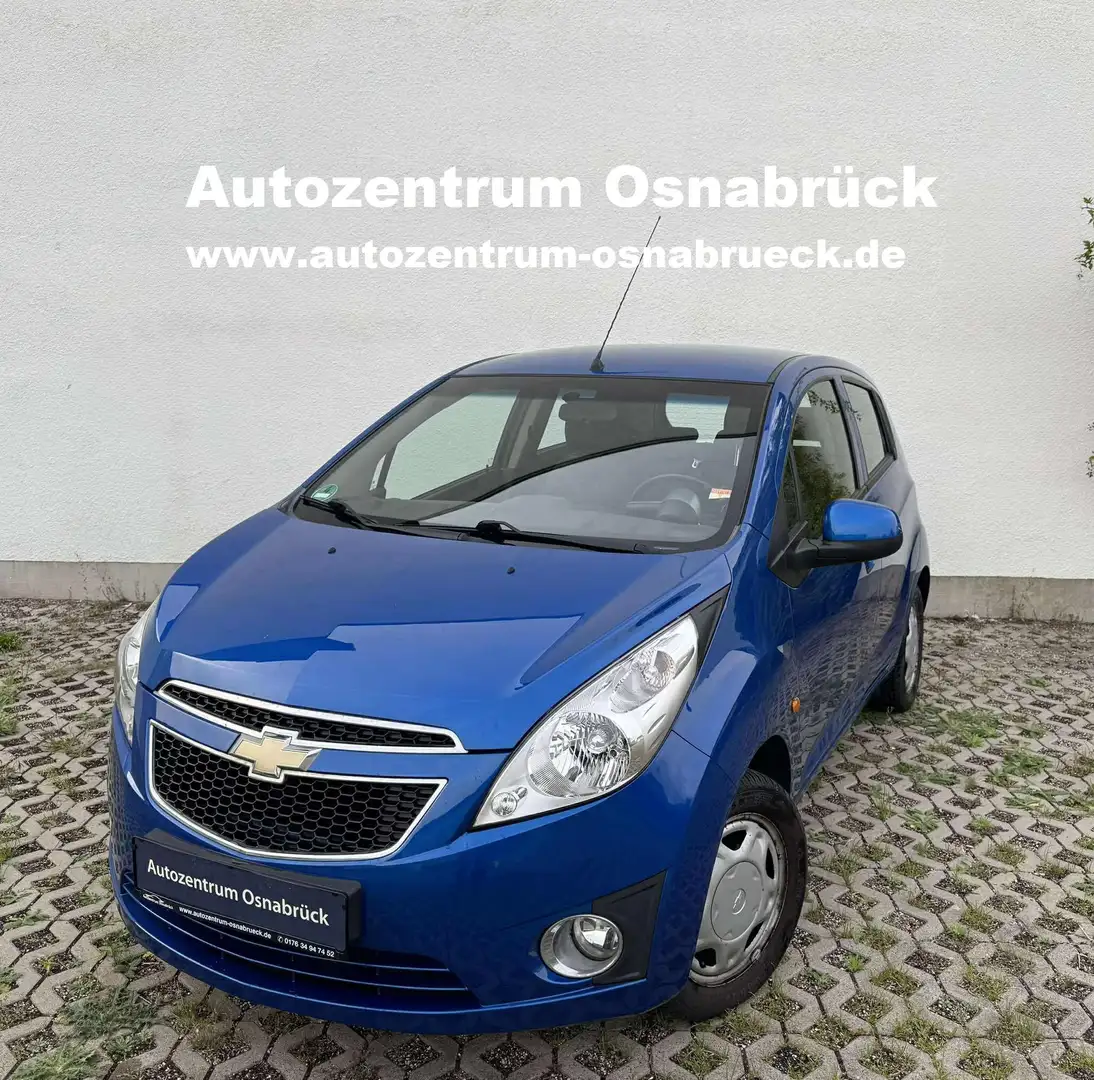 Chevrolet Spark LS Klima Allwetterreifen Navi Garantie Blau - 1