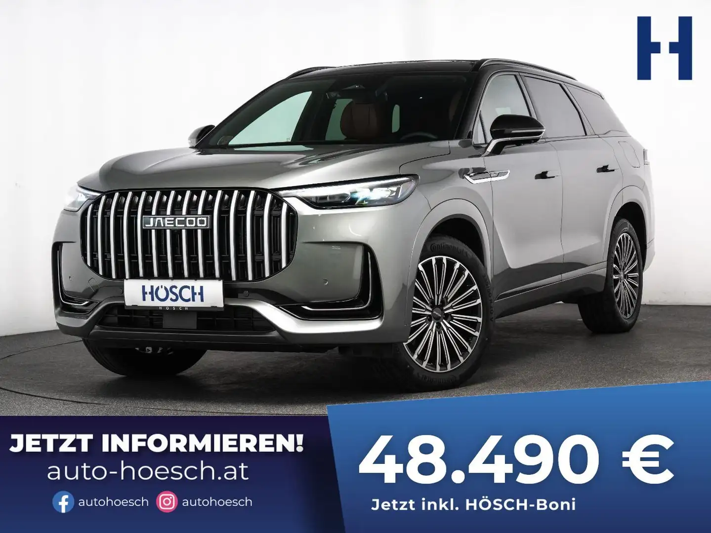 Jaecoo J8 PHEV PREMIUM 7-SITZE NEUWAGEN TOP ANGEBOT Silber - 1